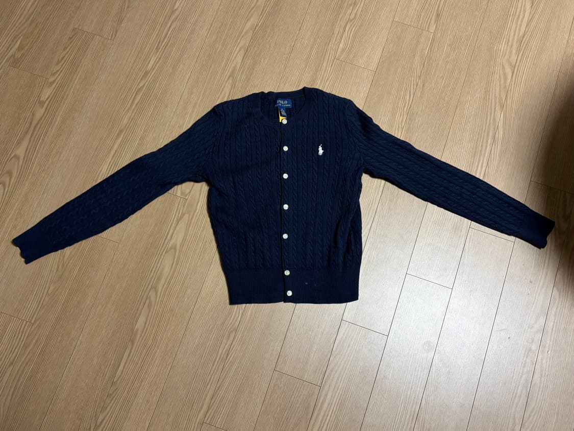폴로 걸즈 네이비 가디건 상품이미지2
