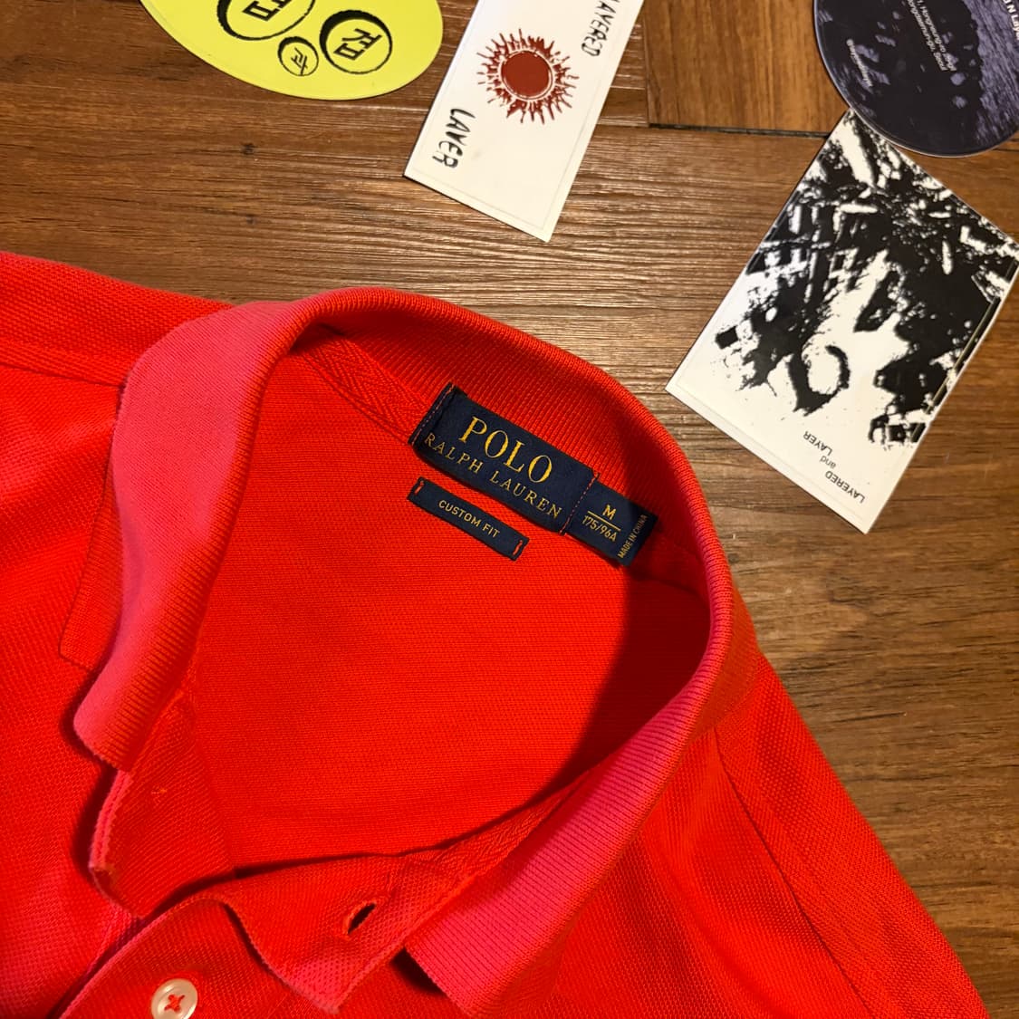 POLO RALPH LAUREN 빅 포니 카라티 레드 상품이미지2