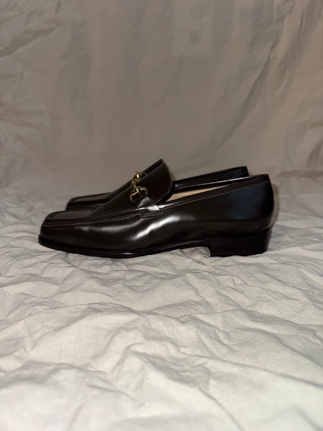 GUCCI(구찌) 홀스빗 스퀘어토 레더 로퍼 상품이미지2