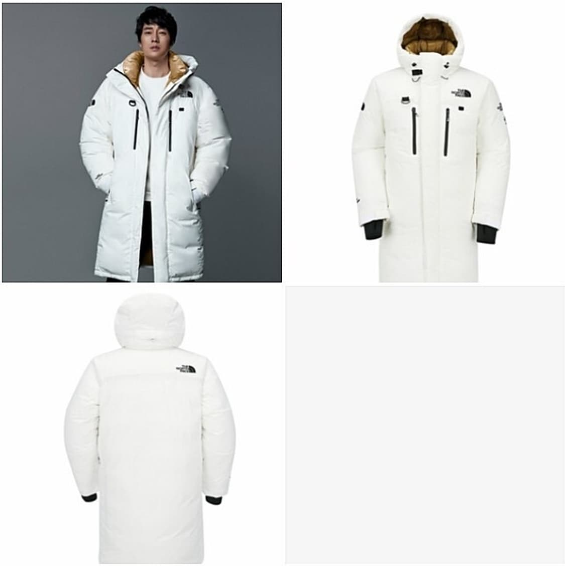 노스 히말라야 롱패 화이트 팔아요 상품이미지4