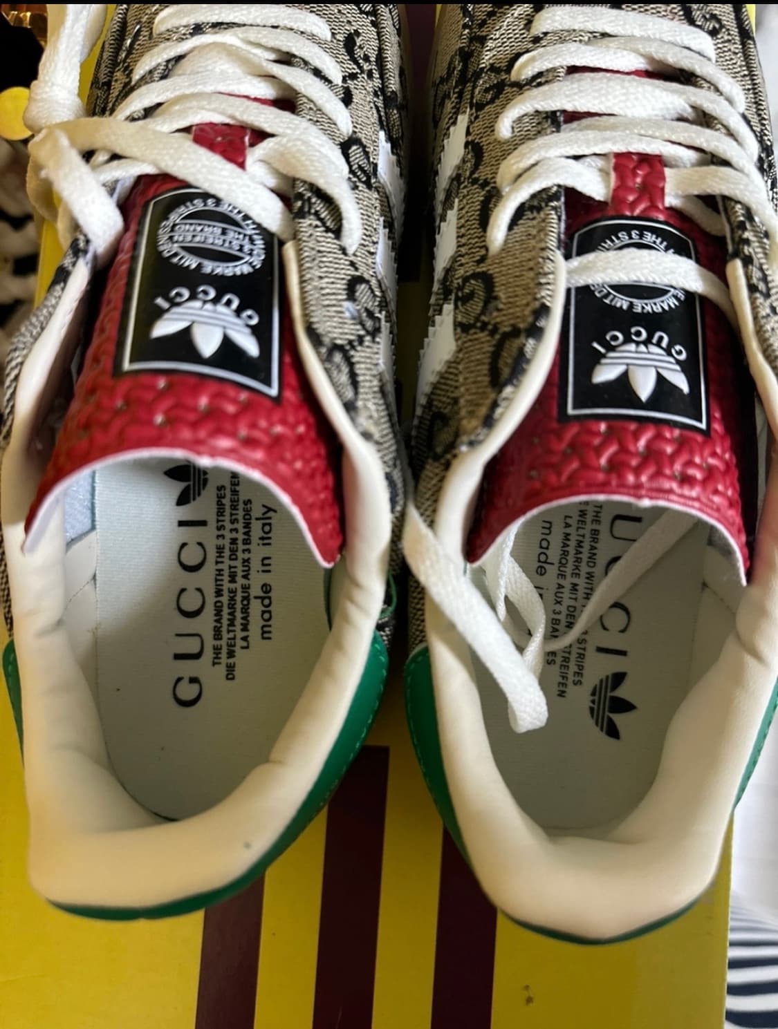 아디다스 X 구찌 콜라보 가젤 스니커즈 상품이미지9