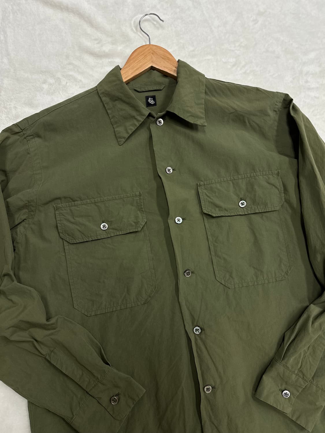 (40)캡틴선샤인 17AW 유틸리티 오픈카라 셔츠 상품이미지2