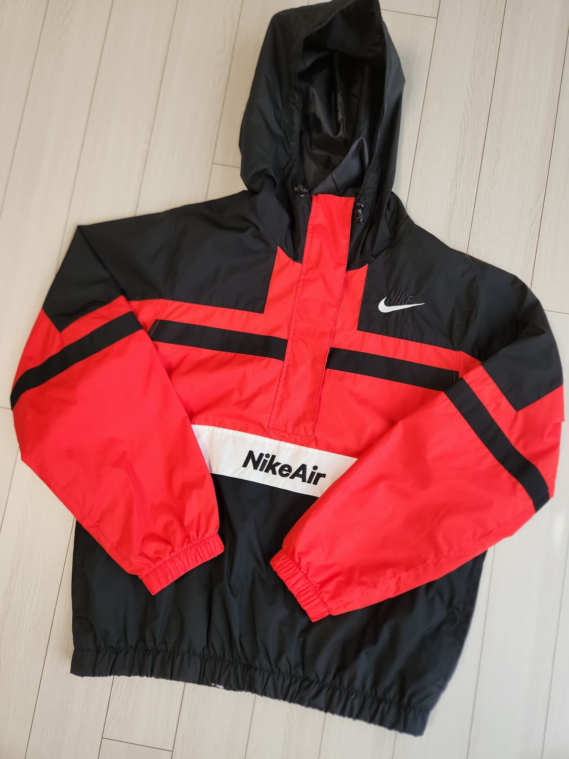 새상품급)나이키 NSW 에어 우븐 아노락 바람막이 자켓 CJ4835-65 상품이미지1