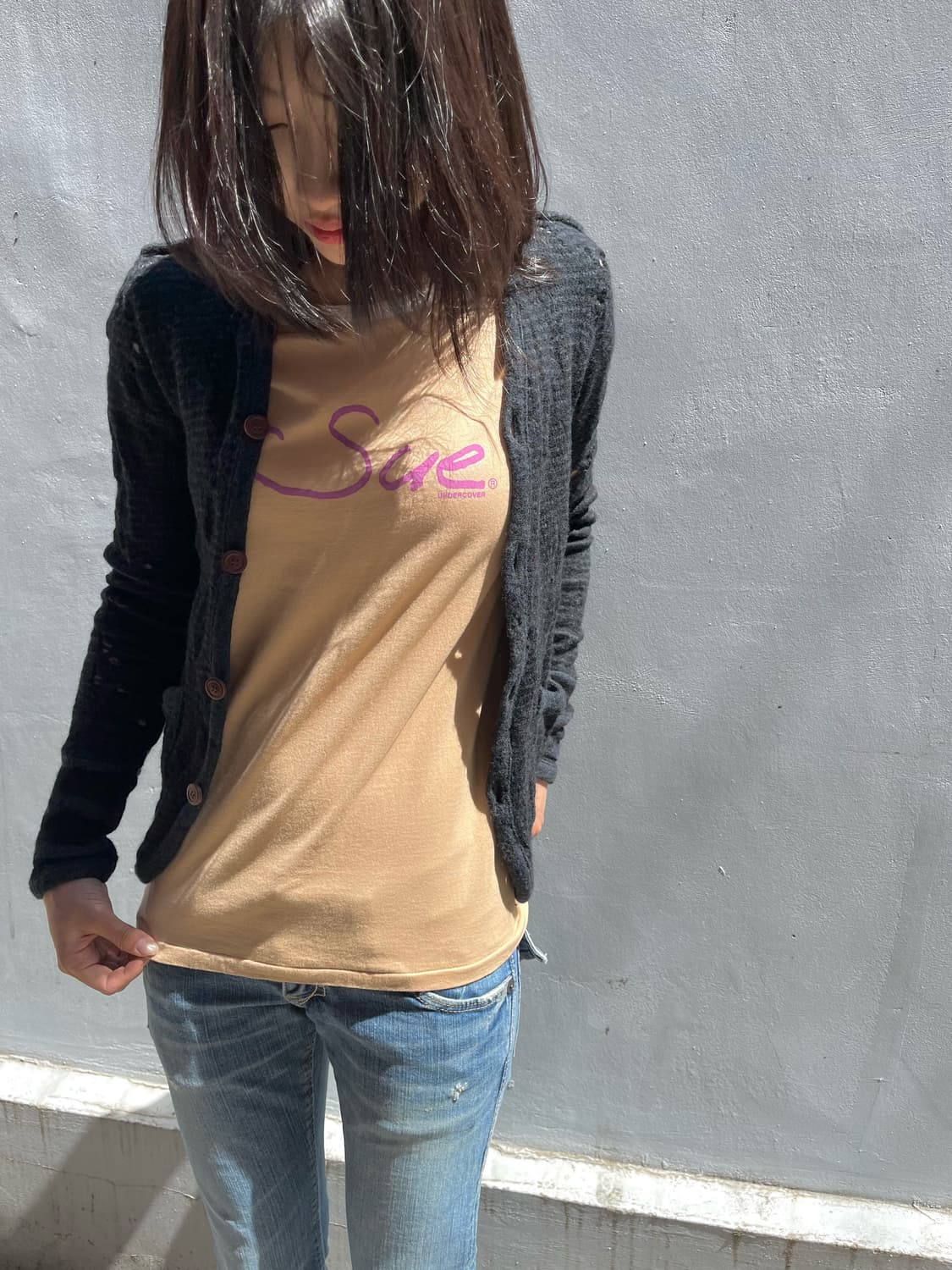 미하라 야스히로 디스트레스드 그런지 가디건 상품이미지8