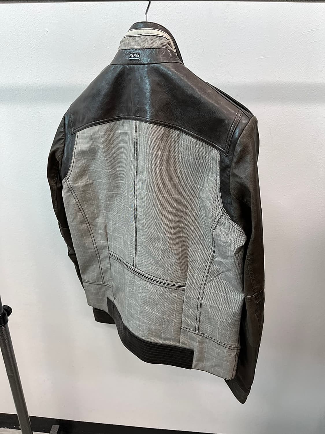 100-105) 휴고보스 레더믹스 라이더자켓  상품이미지5