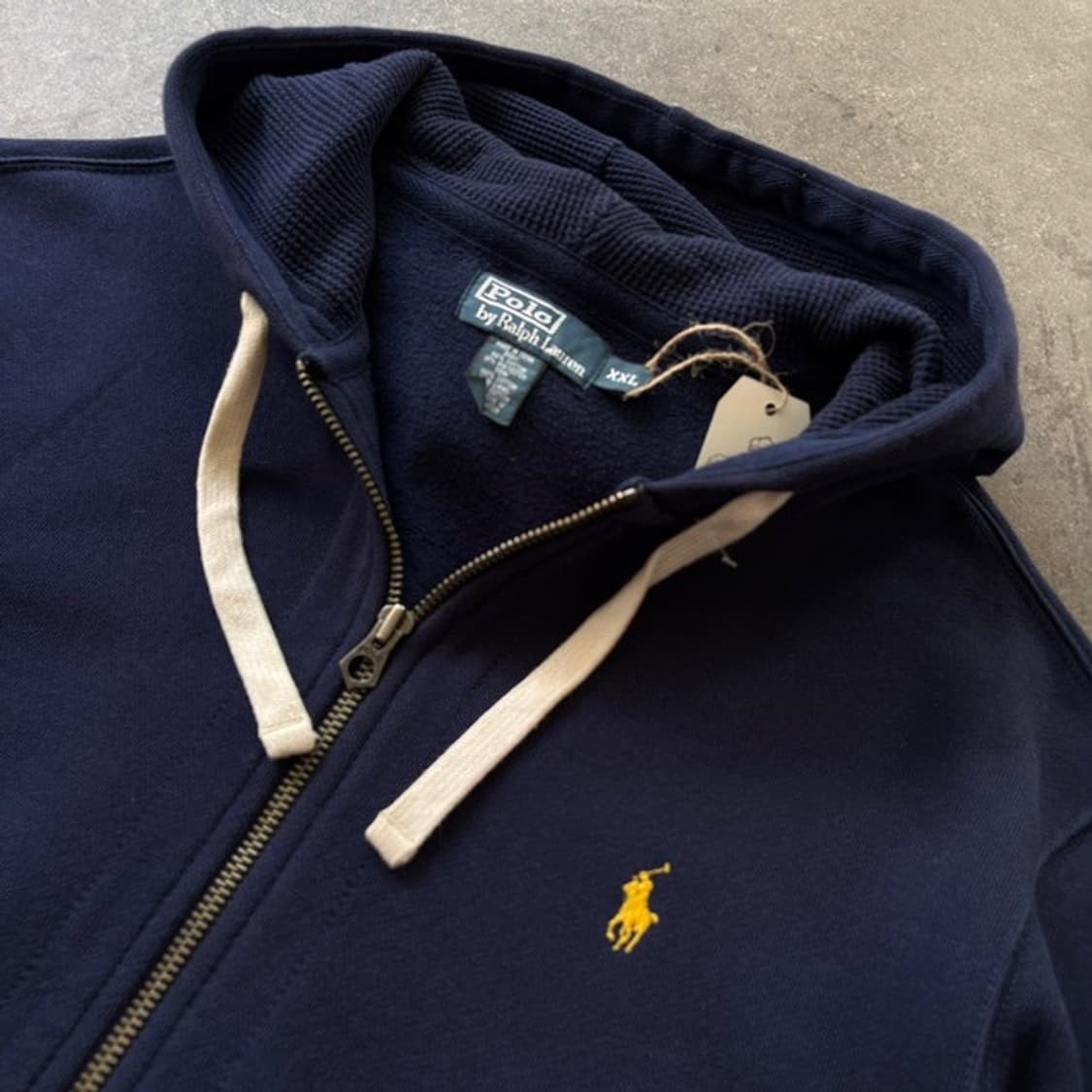 폴로 랄프로렌 네이비 후드집업 상품이미지5