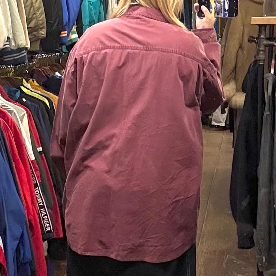 [HI] 칼하트 긴팔셔츠 버건디 상품이미지5