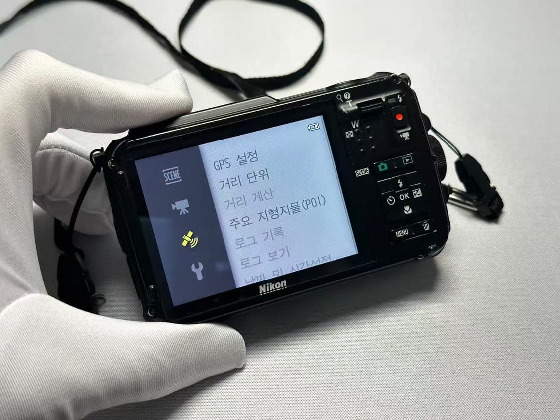 니콘쿨픽스 aw110 aw100블랙 빈티지 디카 상품이미지6