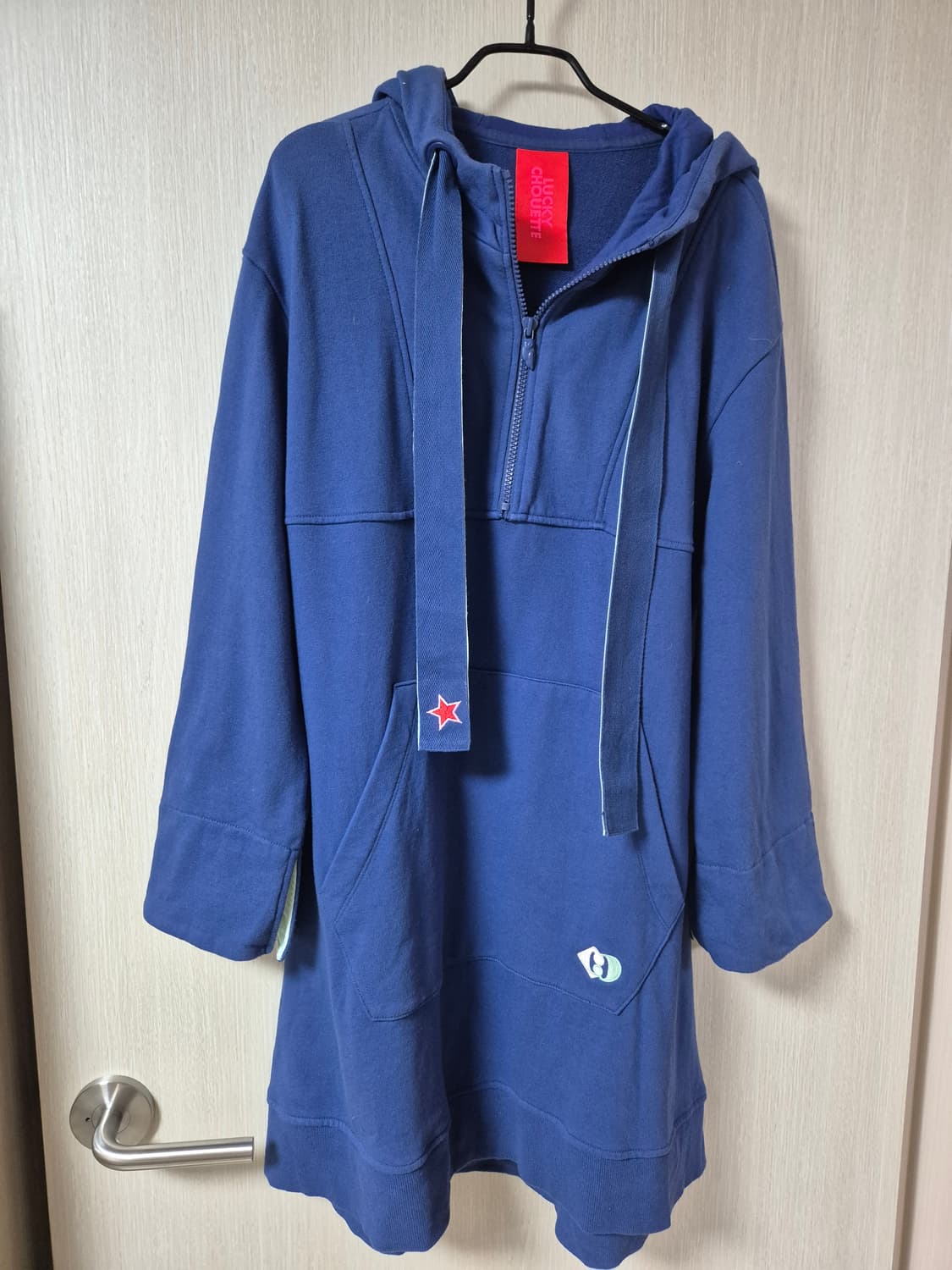 럭키슈에뜨  후드 원피스 반집업 후드 36 상품이미지3