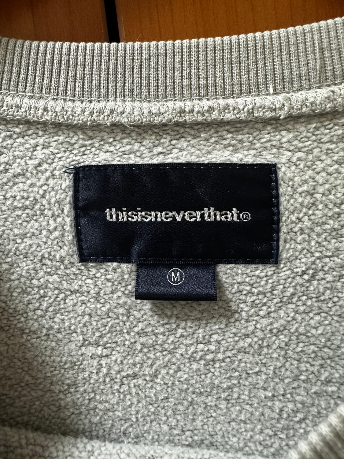 디스이즈네버댓 로고 크루넥 스웻셔츠(맨투맨) 상품이미지3