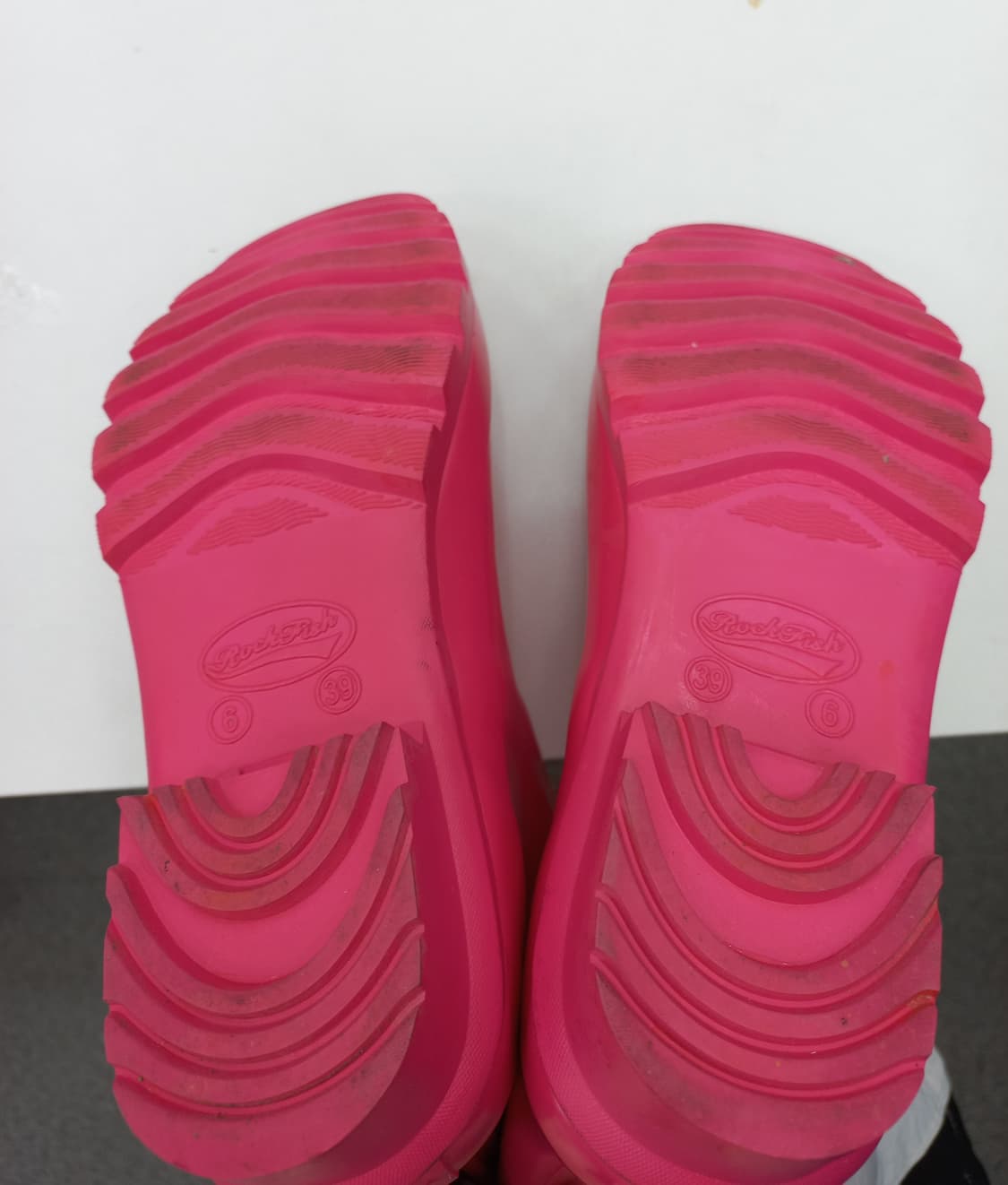 락피쉬 레인부츠 핑크 245mm 상품이미지1