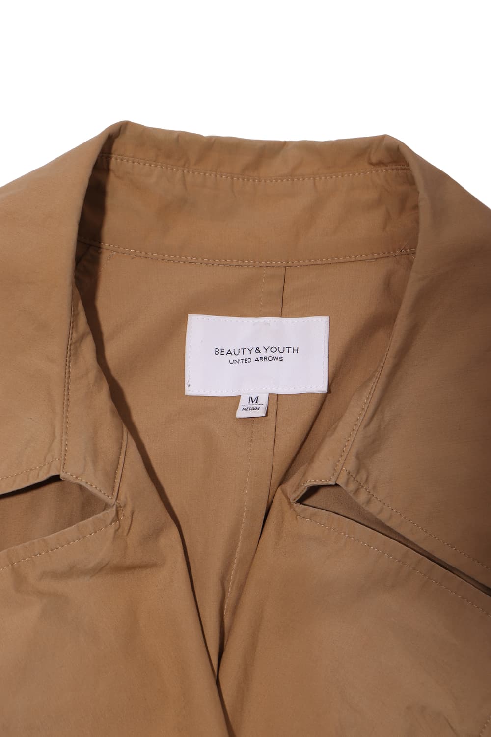 BEAUTY&YOUTH 코튼 베이지 롱 트렌치 코트 women M 상품이미지4