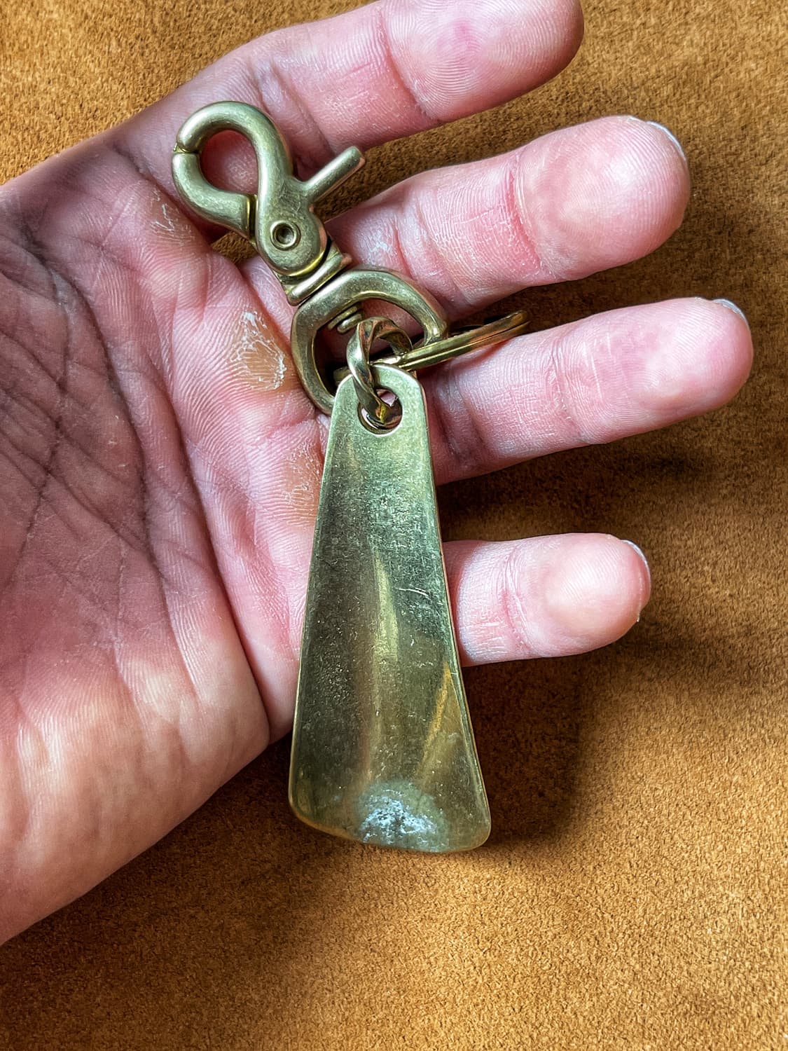 황동구두주걱키링 (새상품) 상품이미지2