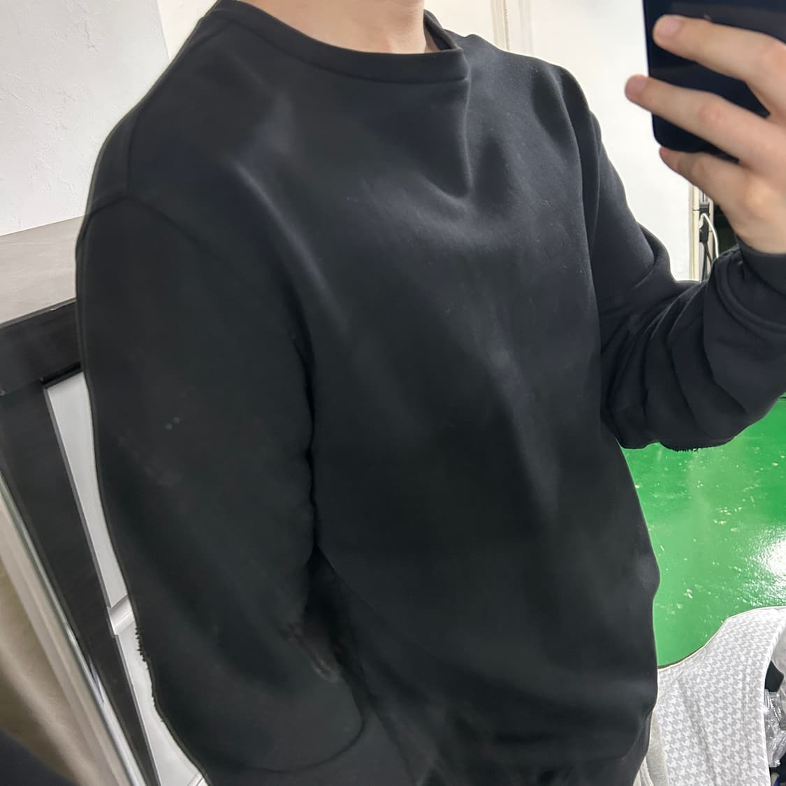 메종 마르지엘라 엘보 패치 맨투맨(48) 상품이미지9