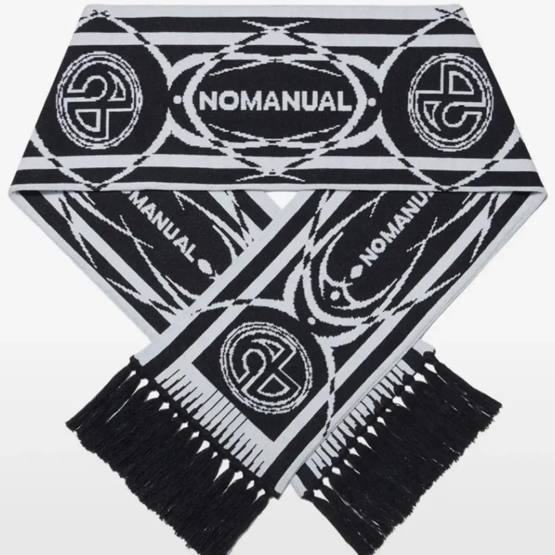 노매뉴얼 자카드 머플러 상품이미지1