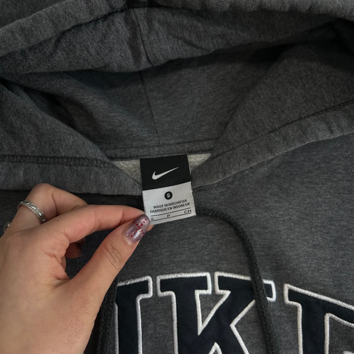 Nike 나이키 차콜 후드티  상품이미지5