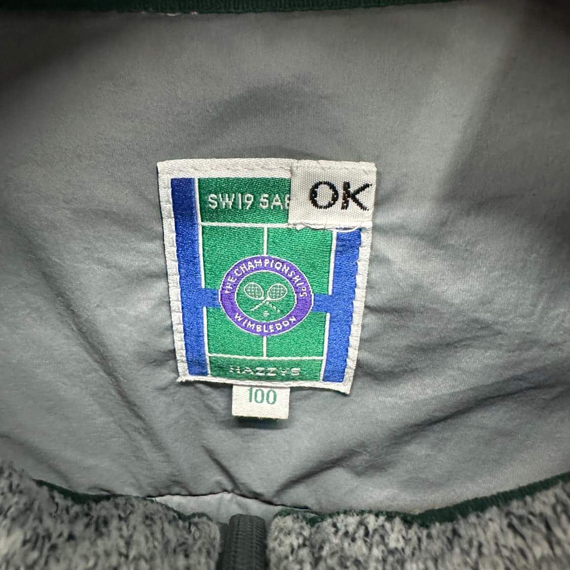 100 헤지스 남자 하이브리드 니트 후리스 집업 자켓 상품이미지3