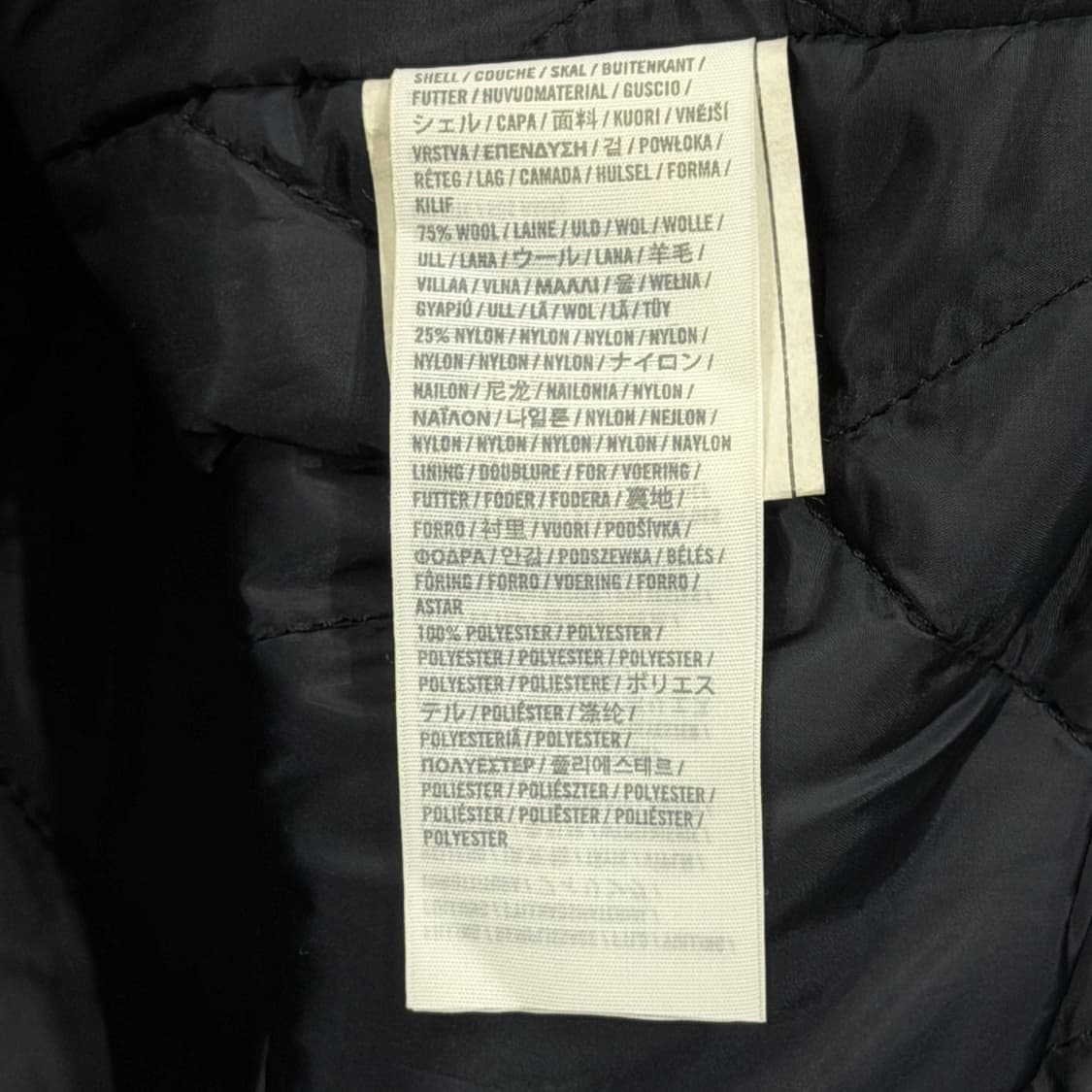 아베크롬비 빈티지 버팔로 헤비 울 체크 코트 필드자켓 레드 L 상품이미지6