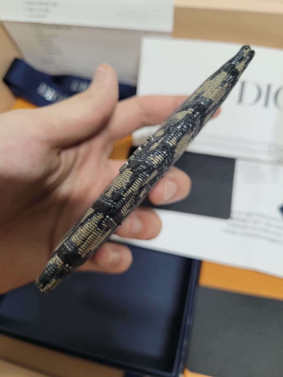 디올 오블리크 카드지갑 상품이미지6