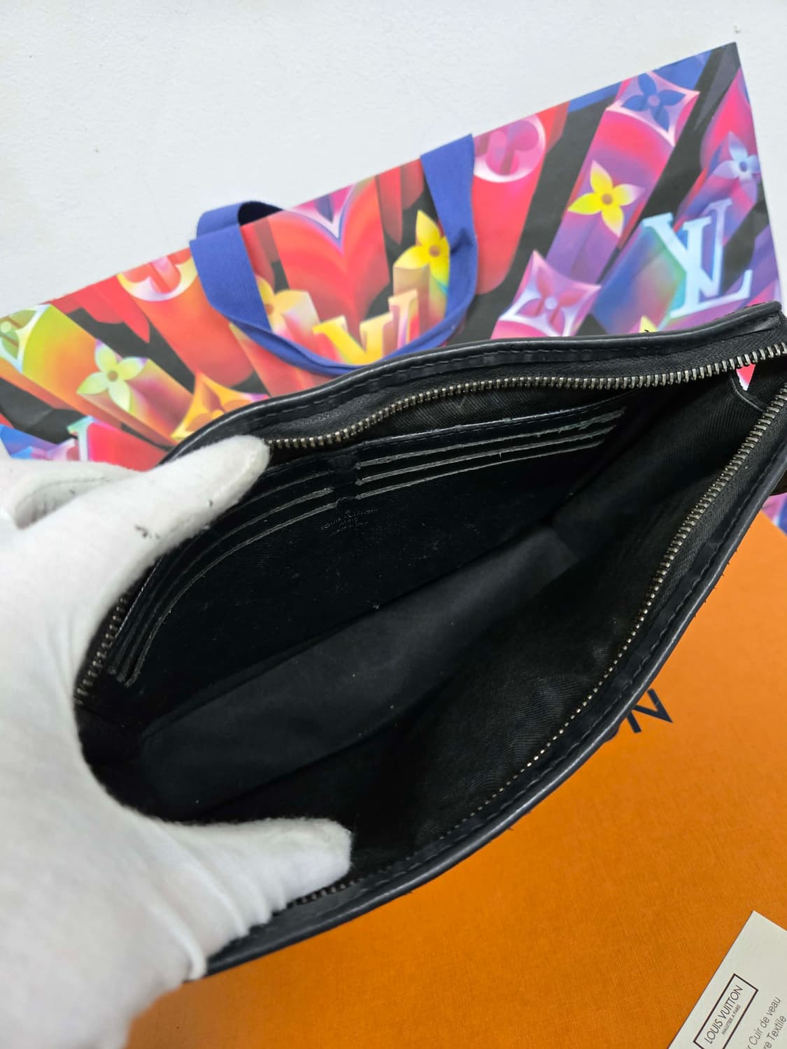 [보증서 정품] 루이비통 이클립스 클러치백 상품이미지6