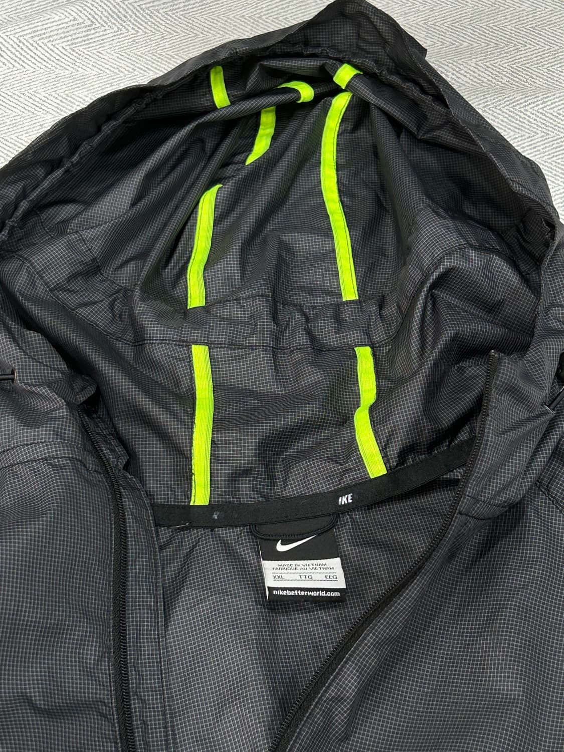 나이키 경량 후드 바람막이 집업 지켓 110 상품이미지7