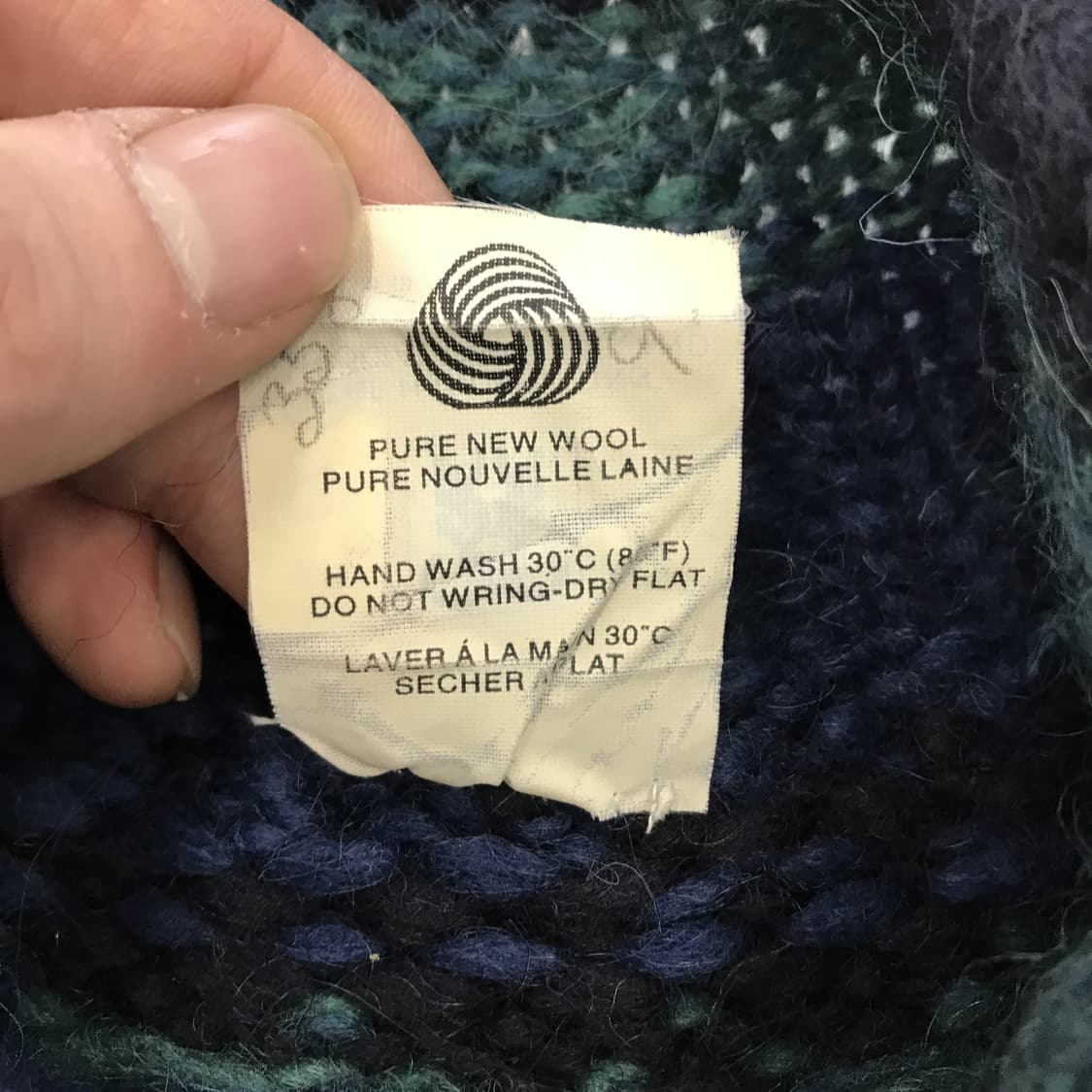 아이슬란드 헤비울100프로 패턴짜임니트 [105] 상품이미지6