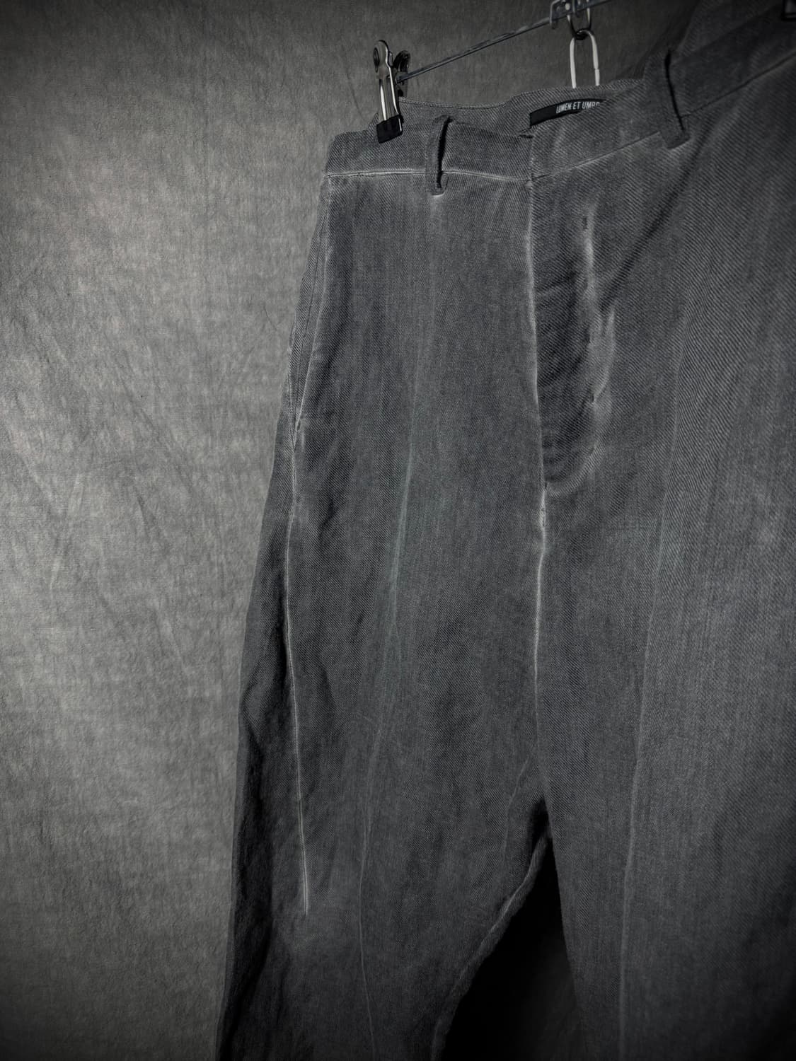 Lumen et Umbra Grey Wool Blend Trousers  상품이미지7