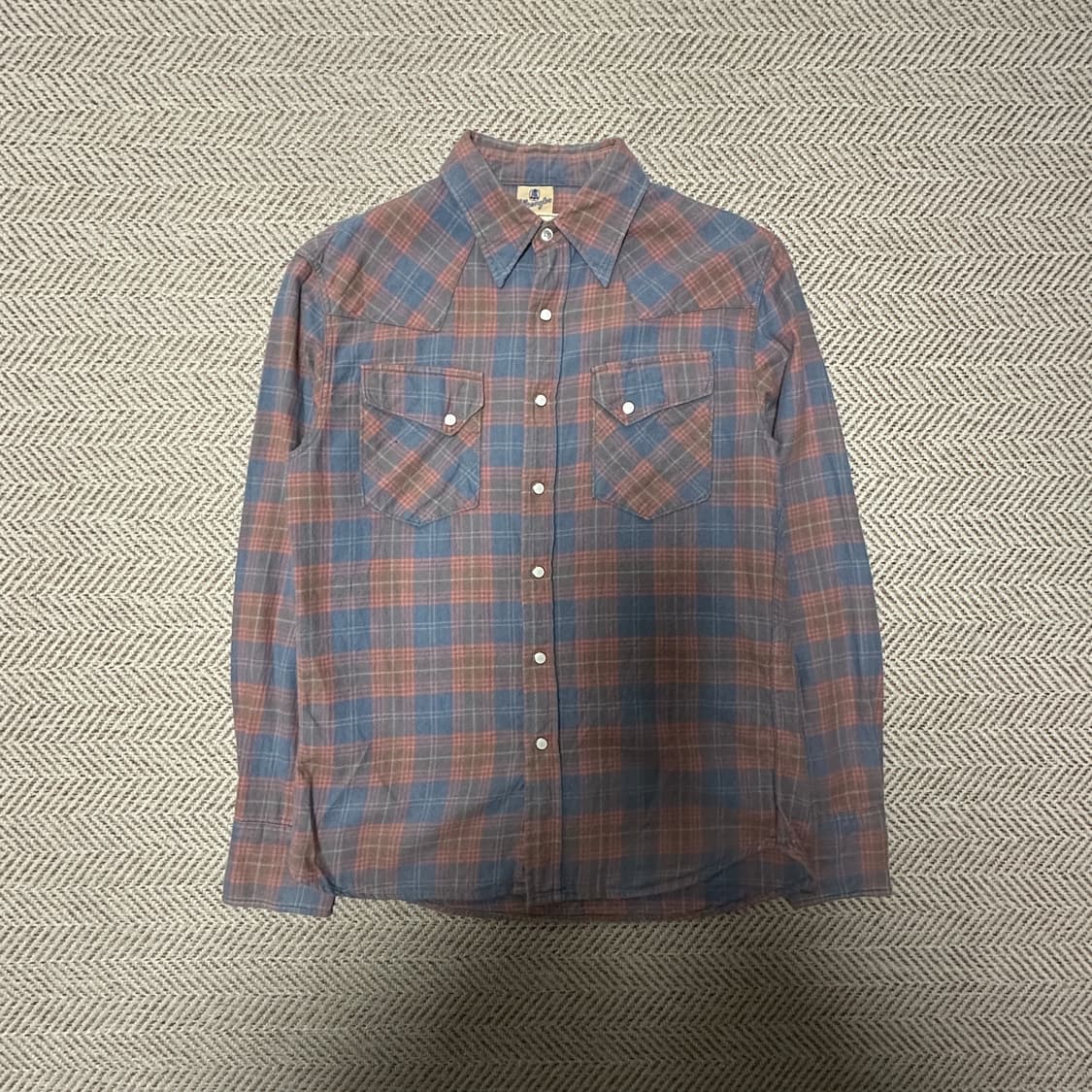 WRANGLER X BEAMS PLUS western shirt 상품이미지1