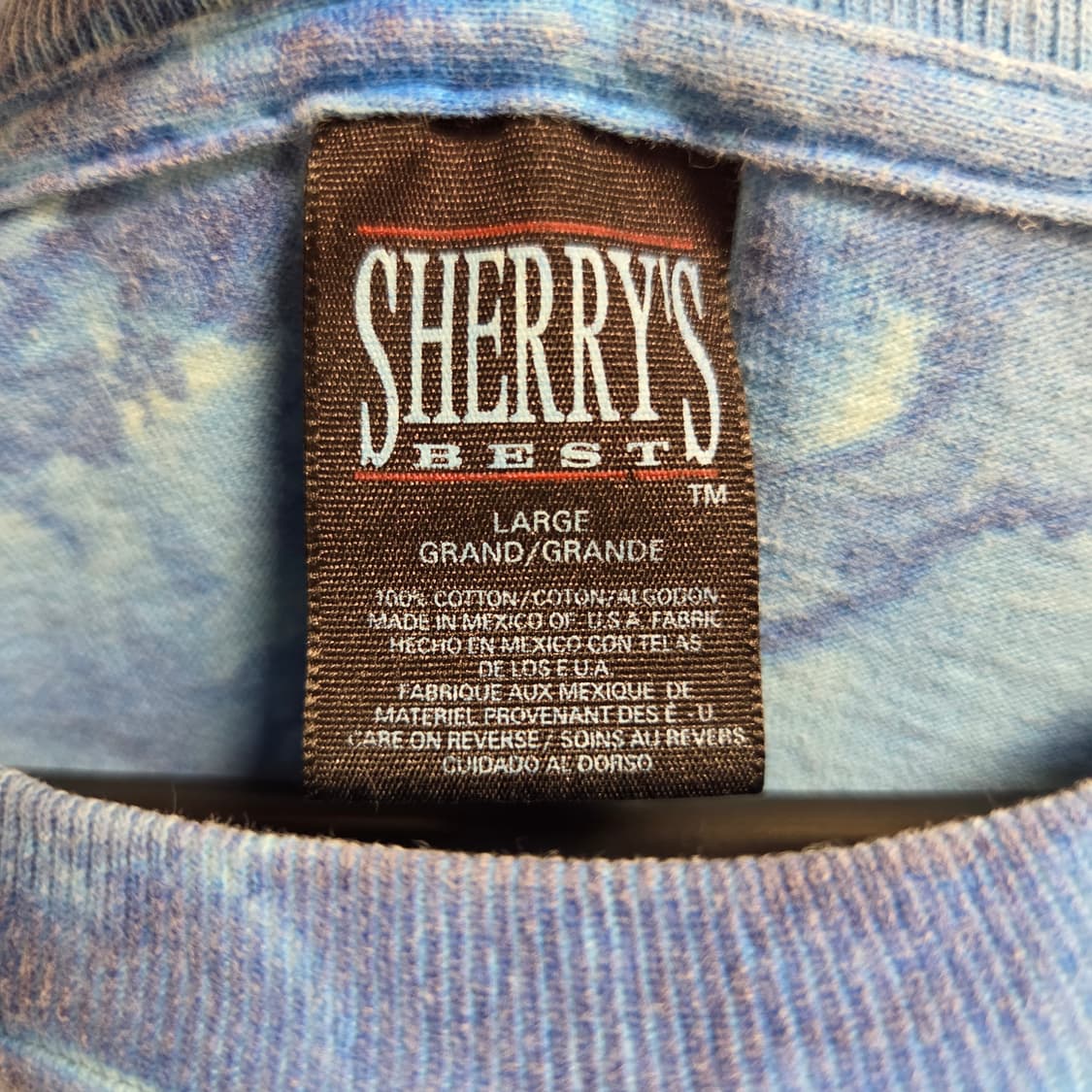 90-00s Sherry's Best 반팔 티셔츠 L(100) 상품이미지3