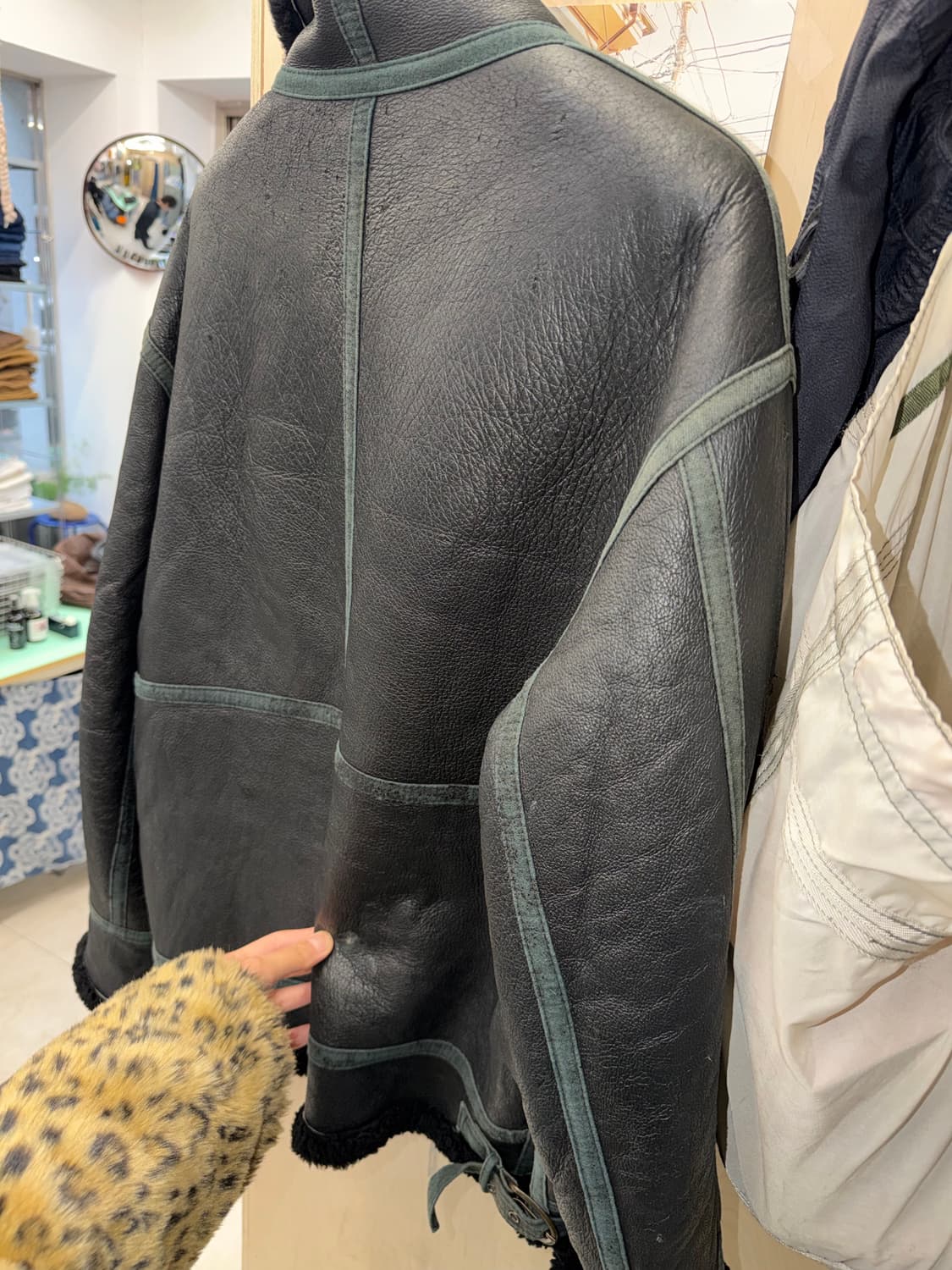 B-3 type sheep skin jacket 상품이미지6