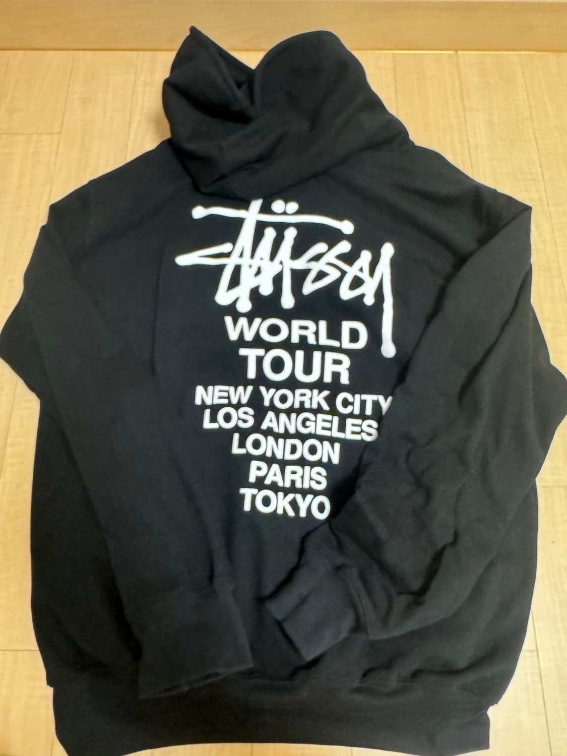 Stussy 스투시 월드투어 후드티 xl 상품이미지1