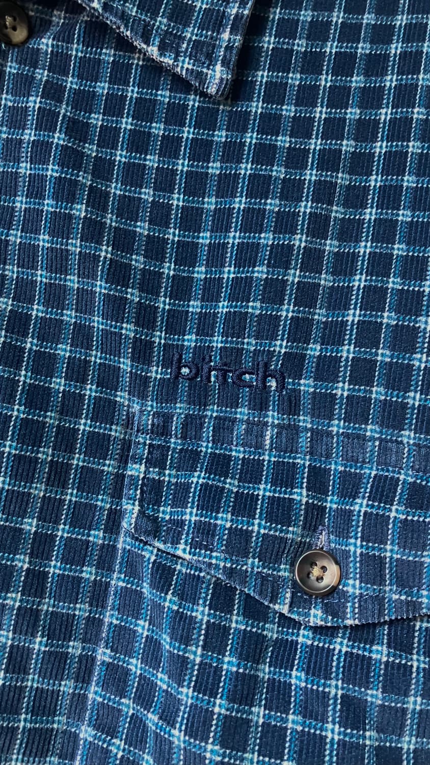 90s 비치 스케이트보드 플레이드 셔츠 상품이미지1