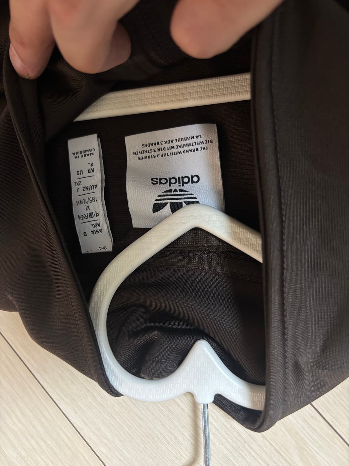 아디다스 bb트랙탑 브라운 xl 상품이미지2