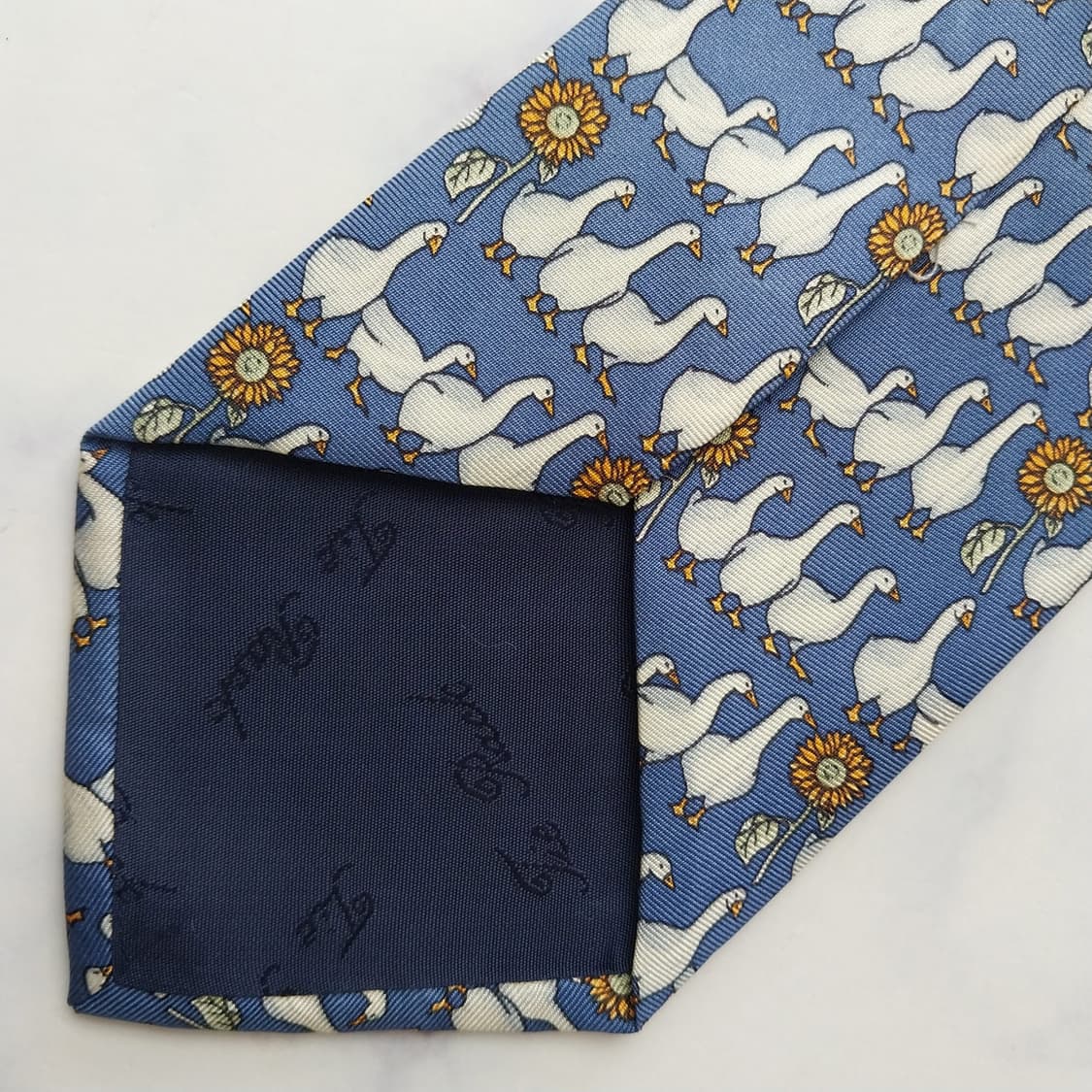 뷰포트(타이랙)  블루 오리 모티브 넥타이 9.7cm A등급 K2313
 상품이미지7