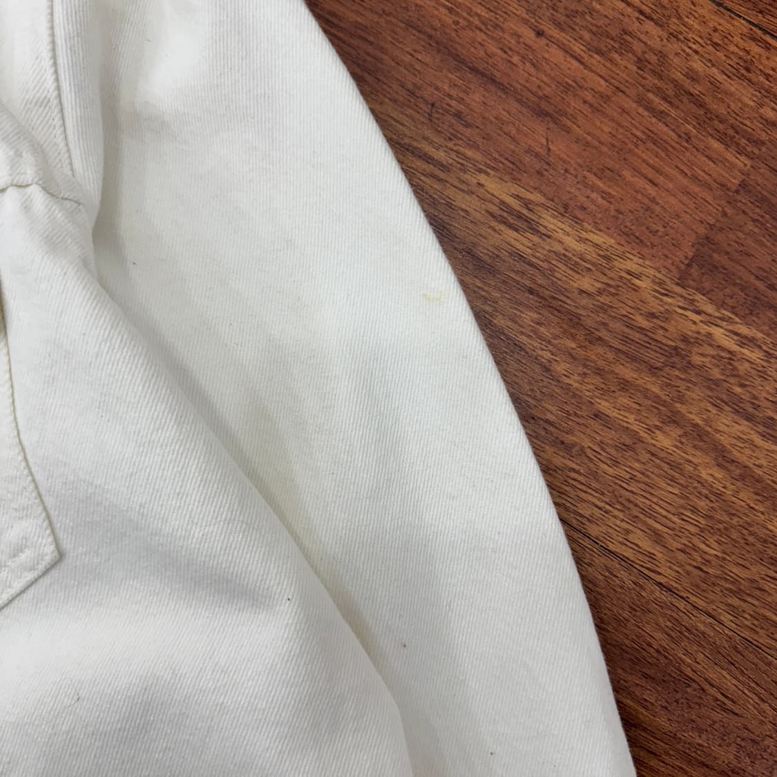 L 리바이스 오랜지탭 화이트 데님 트러커 자켓  상품이미지3