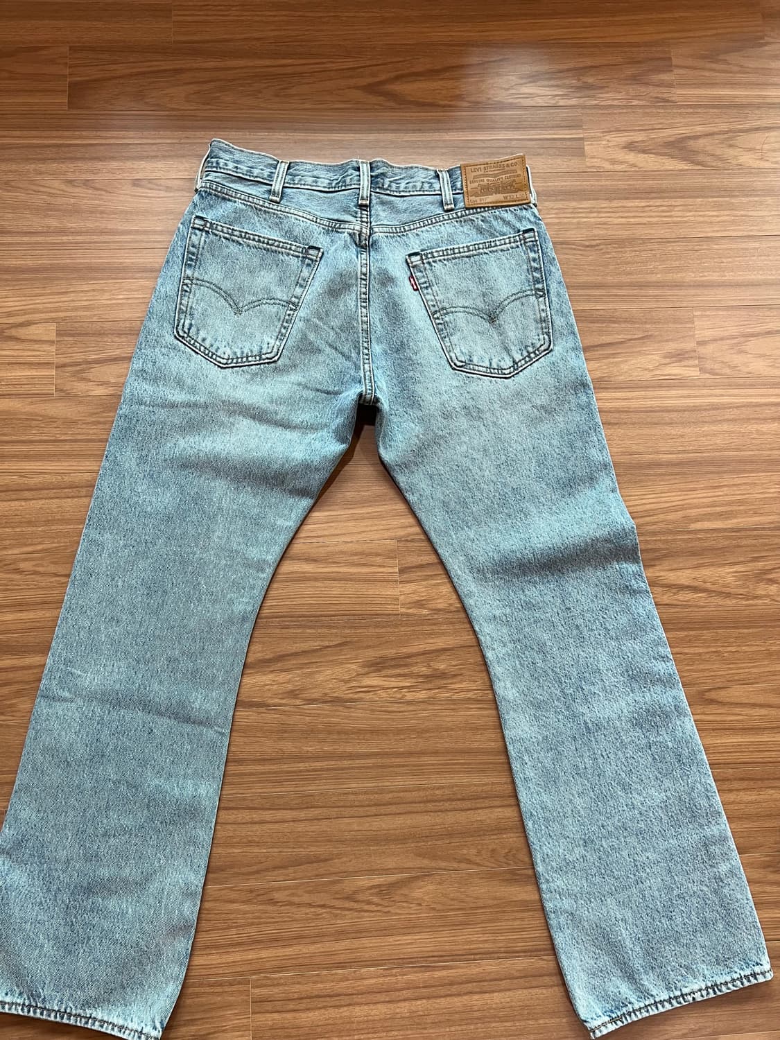 [32x30]리바이스 517 프리미엄 청바지 가죽탭 상품이미지2