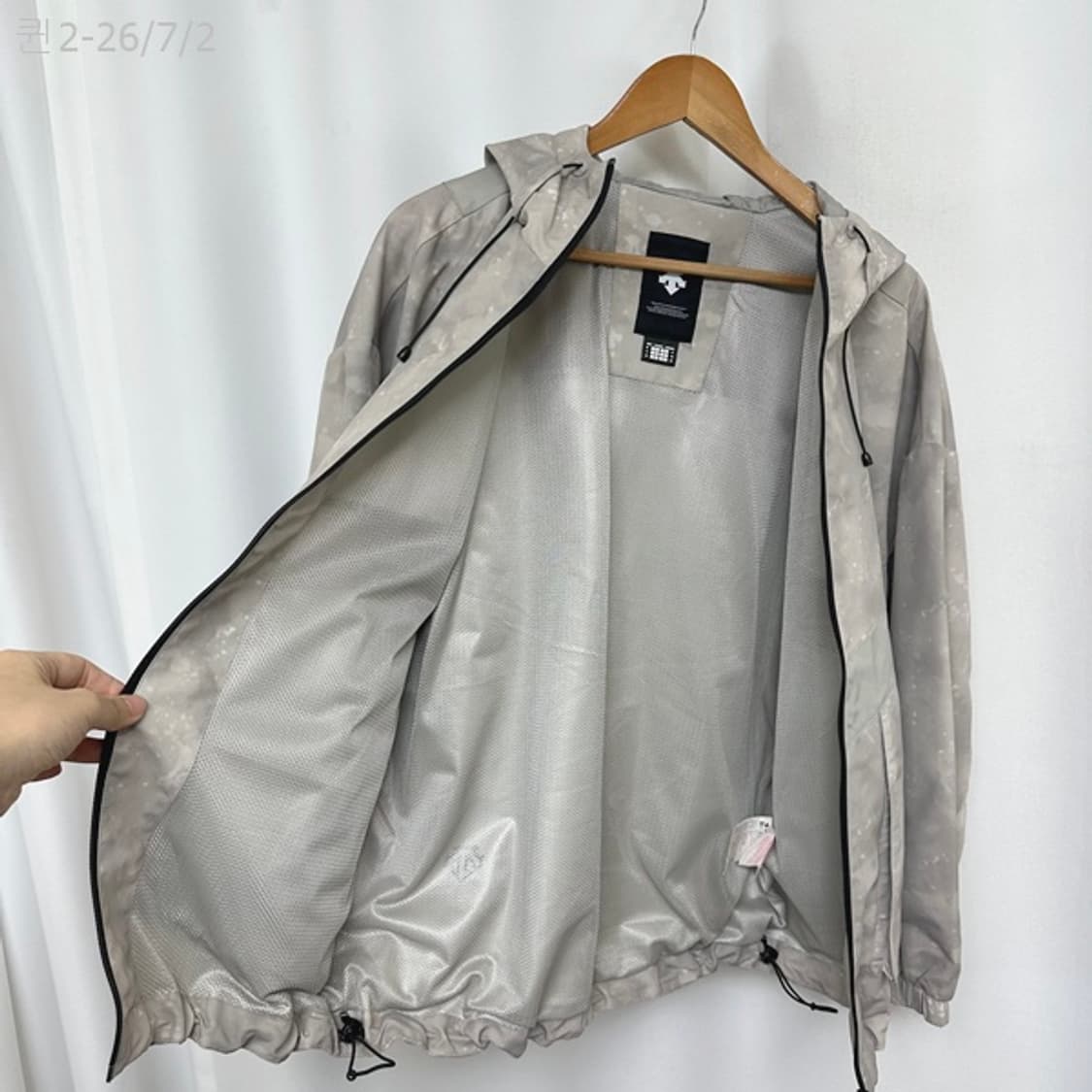 
데상트 남자 춘추 후드 집업자켓 95 상품이미지7