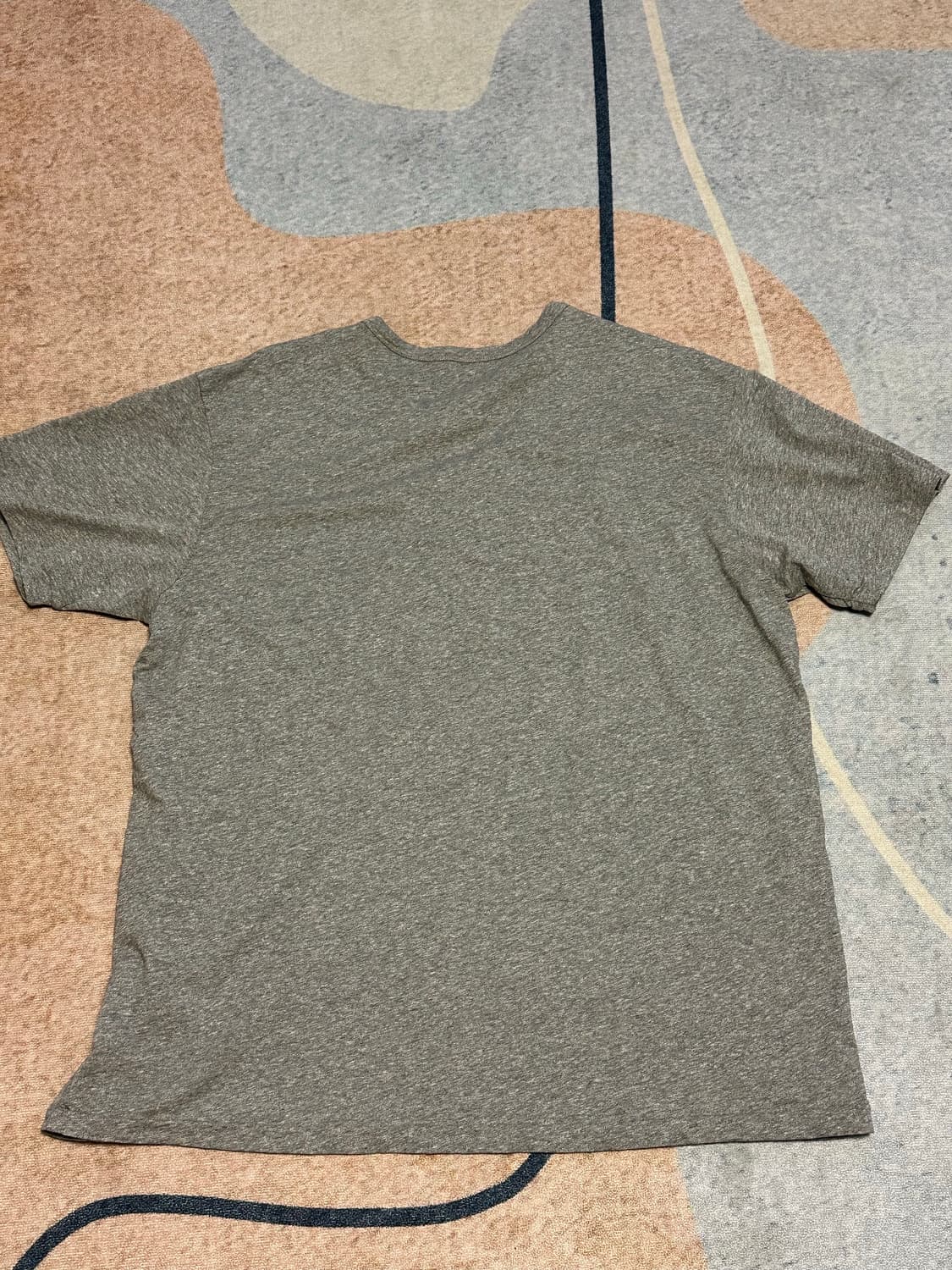 [XL] RRL(더블알엘 ) RRL 로고 반팔 티셔츠 그레이 상품이미지7