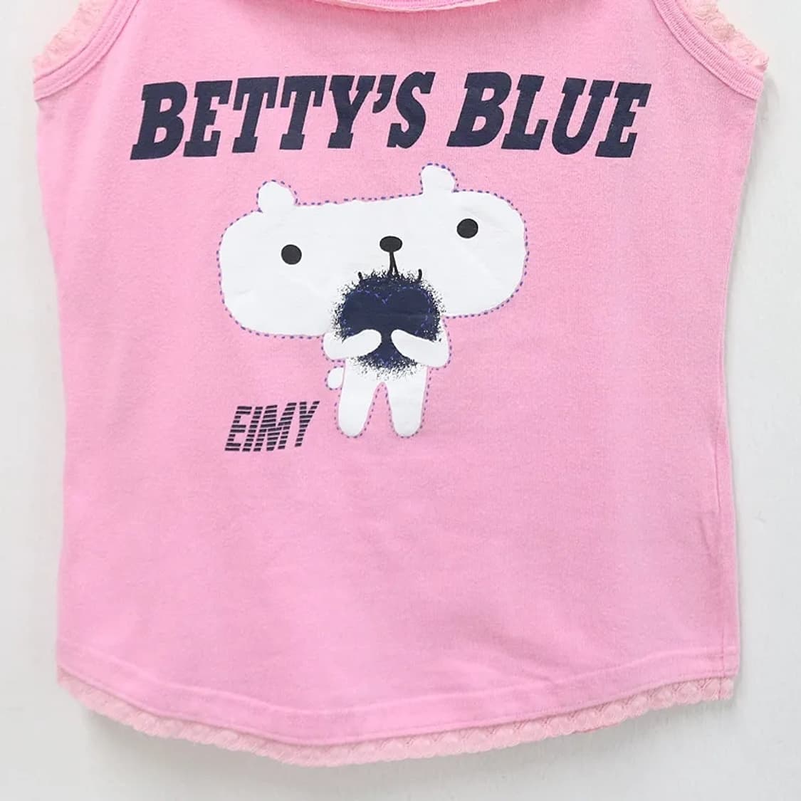 Betty's Blue Shinji Abe 키치 y2k 슬리브리스 상품이미지4