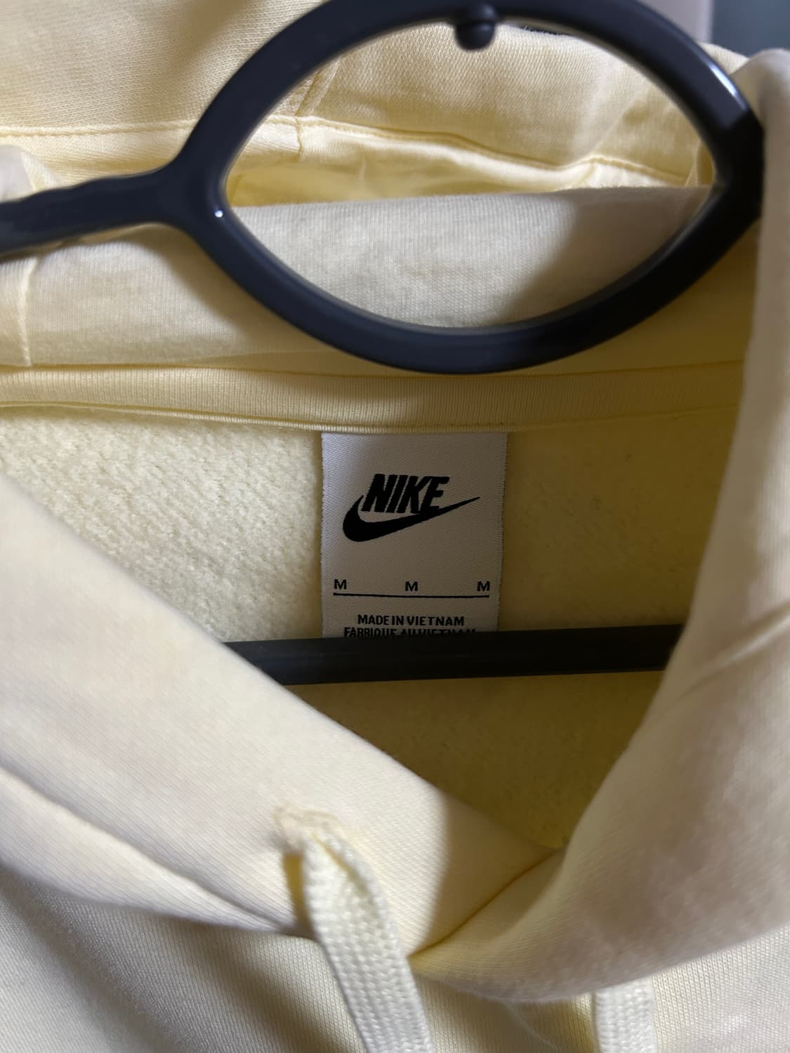 나이키 스포츠웨어 클래식 후드티 크림 M 상품이미지3