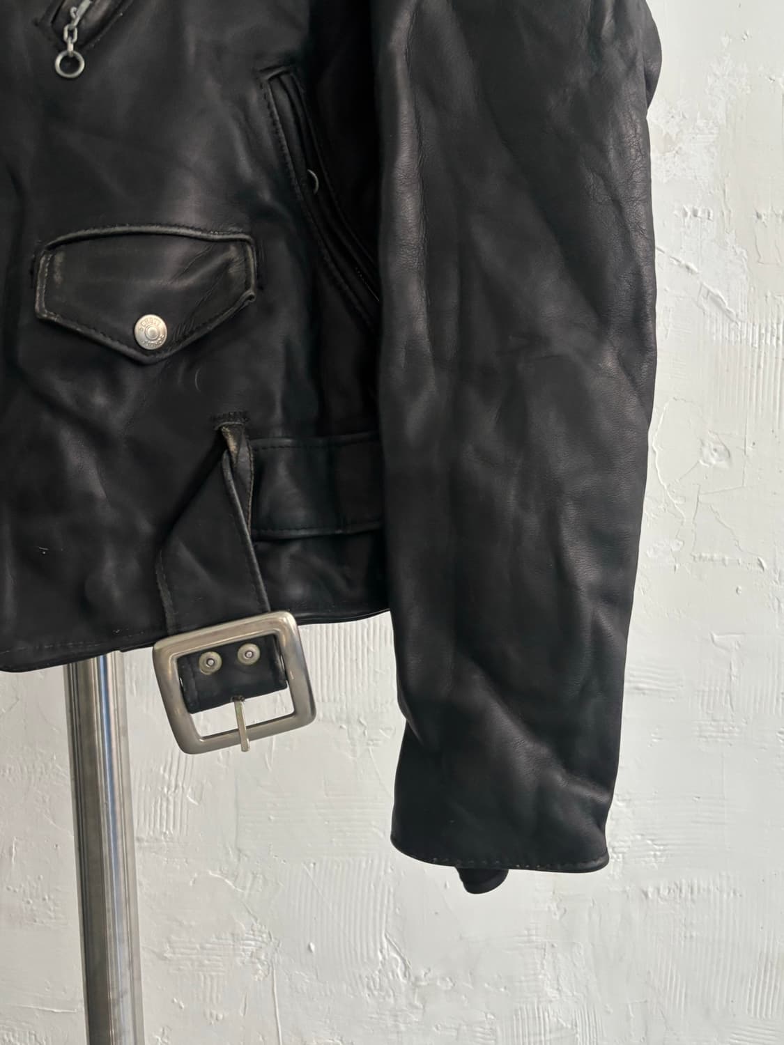 Schott NYC 쇼트 퍼펙토 618 라이더 자켓 상품이미지4
