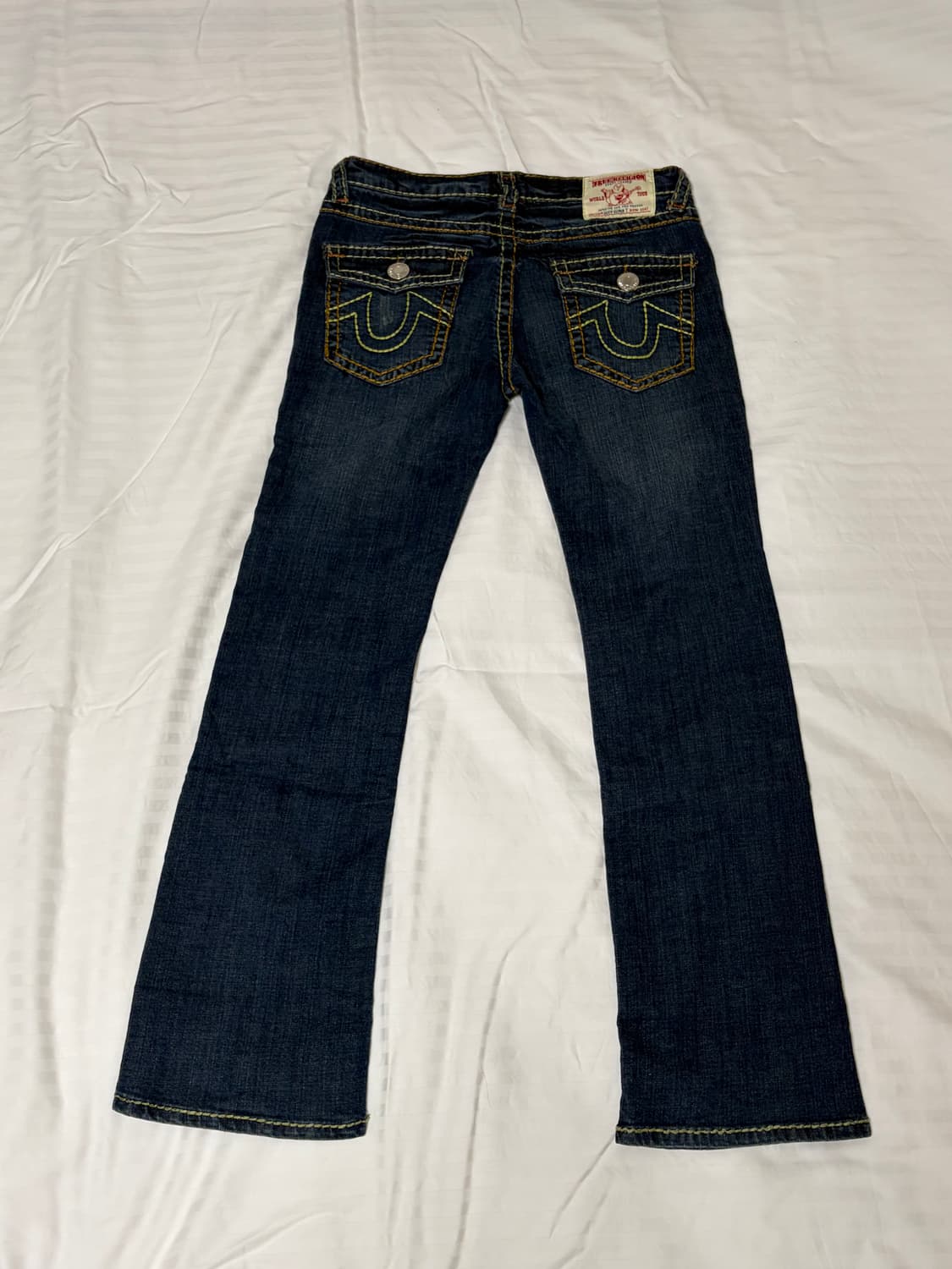 트루릴리전 로우라이즈 부츠컷 데님 청바지 상품이미지2