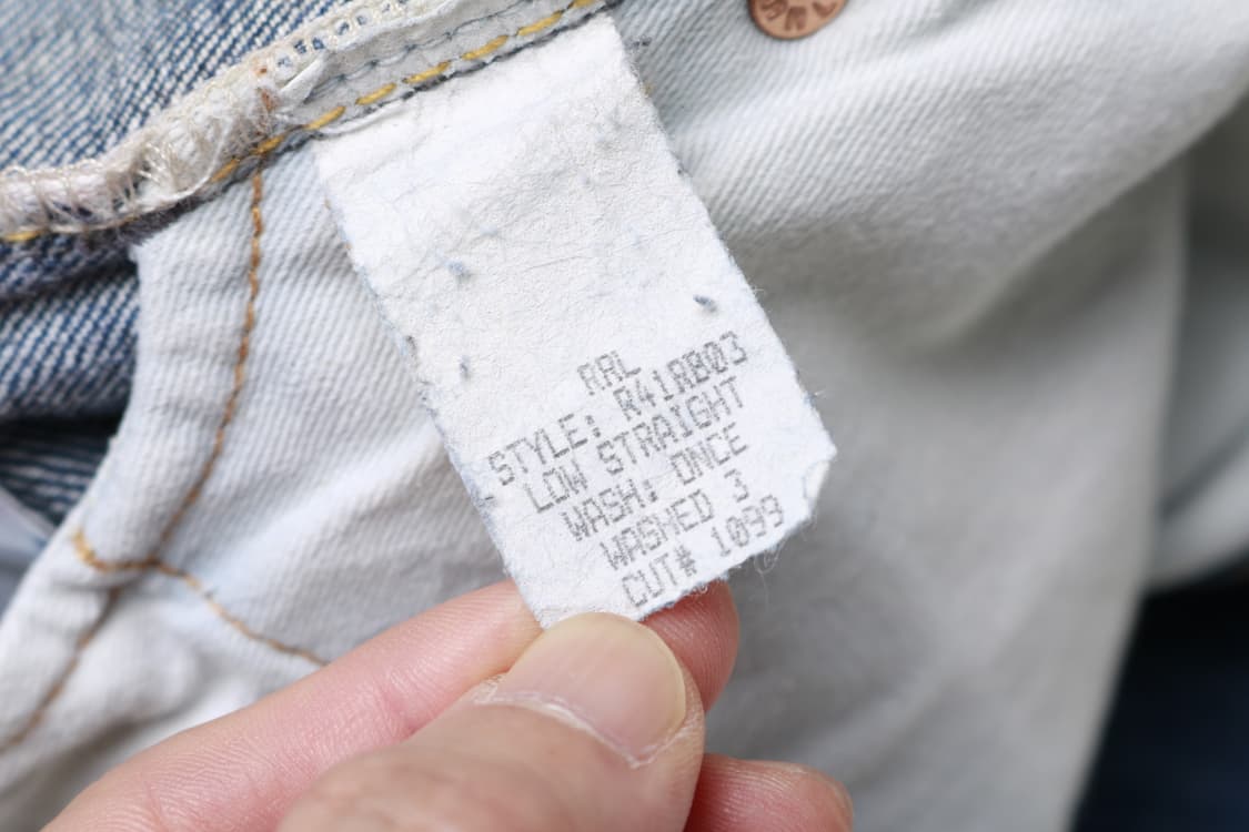 [36] 더블알엘 로우 스트레이트 셀비지 커스텀 데님 반바지 상품이미지7