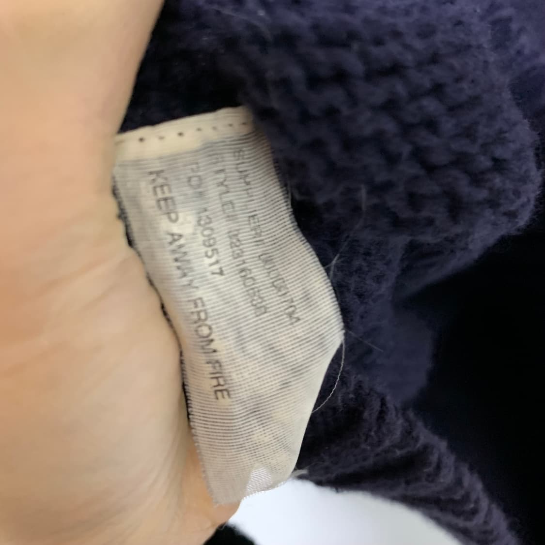 폴로 랄프로렌 성조기 니트 네이비 빈티지 스웨터 키즈 여성M-L 상품이미지6