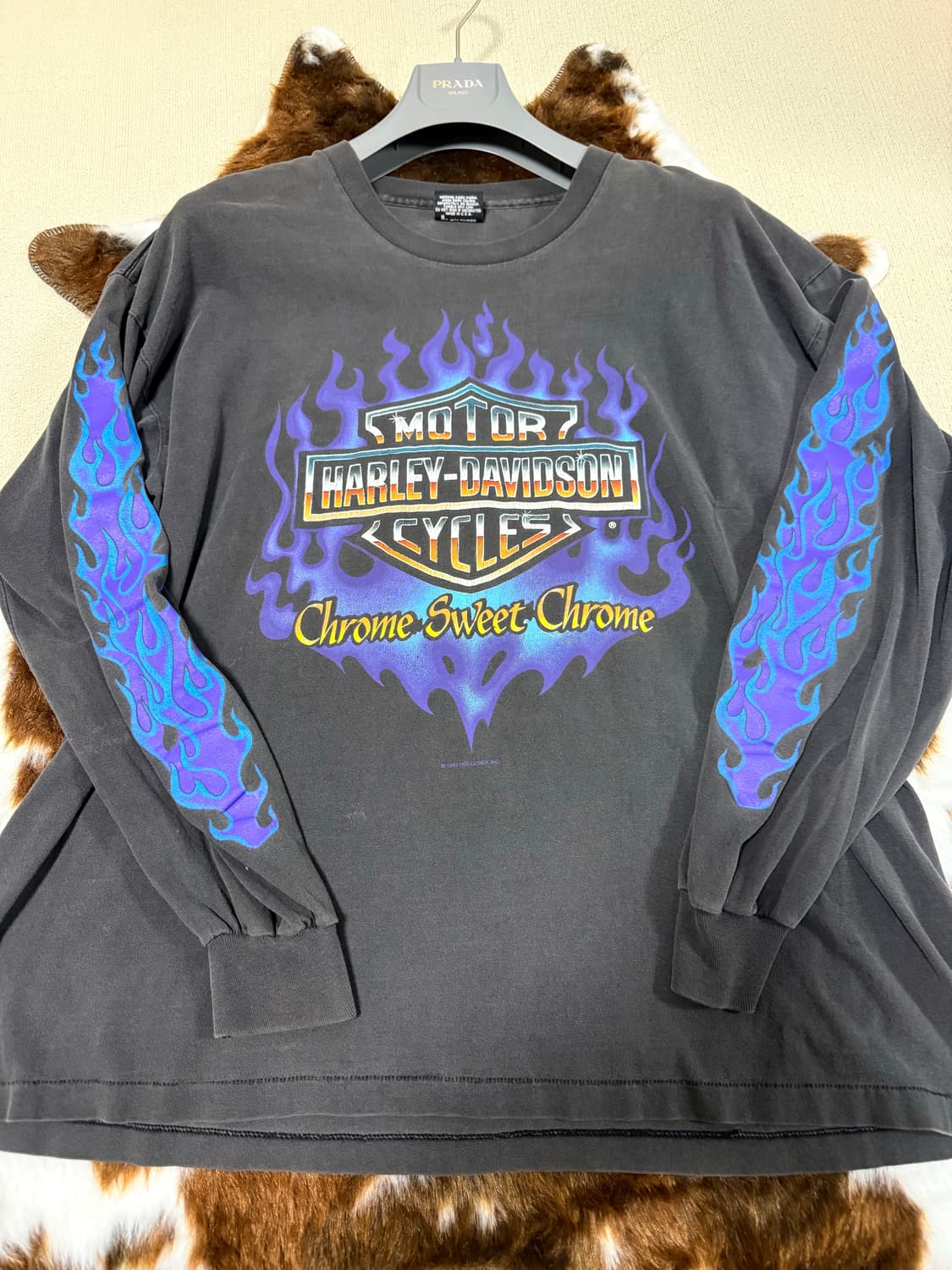 할리데이비슨 크롬스윗크롬 롱슬리브 상품이미지1