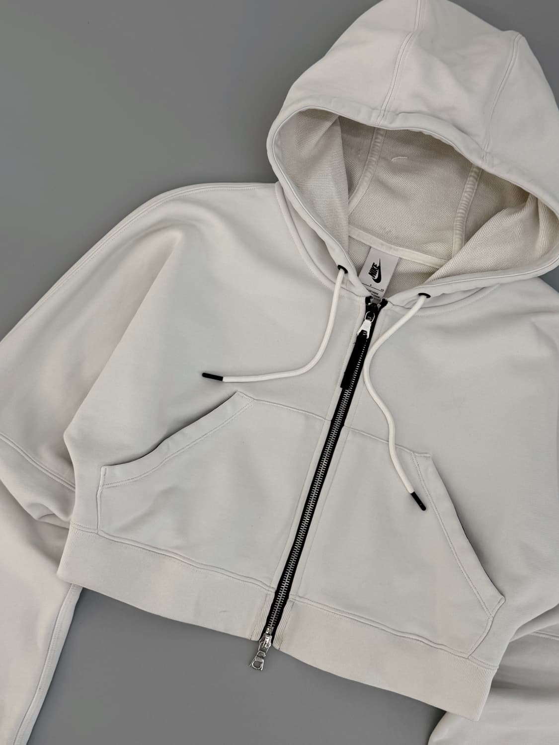 나이키 Lab NRG 크롭 풀집 스웻 후드집업 상품이미지3