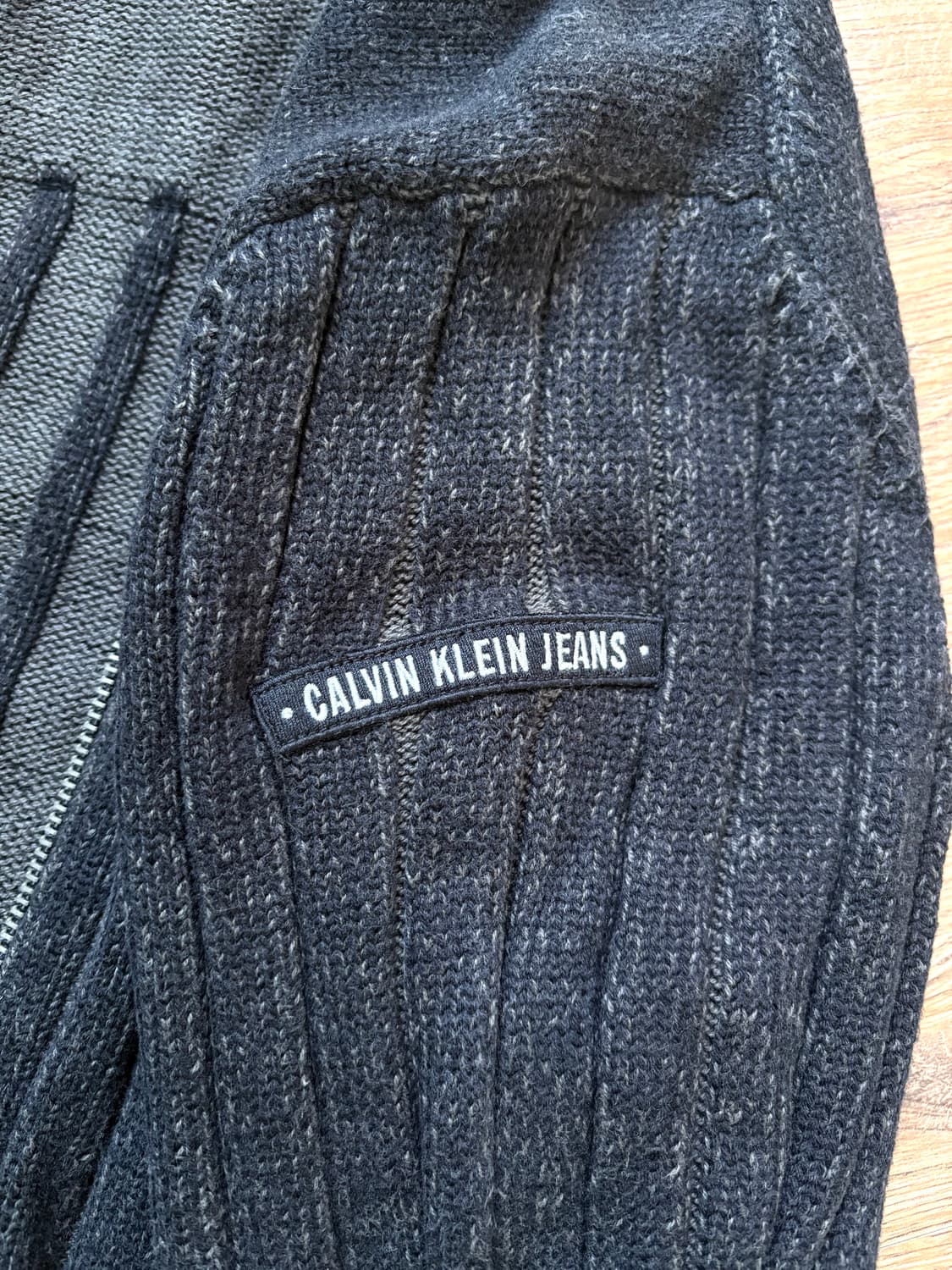 캘빈클라인 빈티지 집업 가디건 상품이미지4