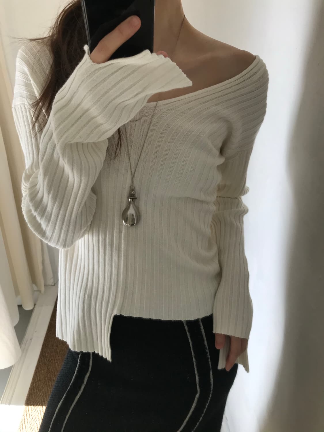 asymmetry knit 상품이미지3