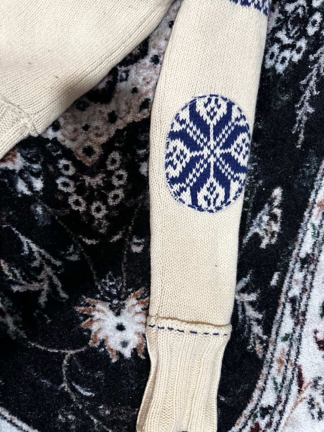 폴로진스 노르딕 퍼 니트 후드 집업 상품이미지6