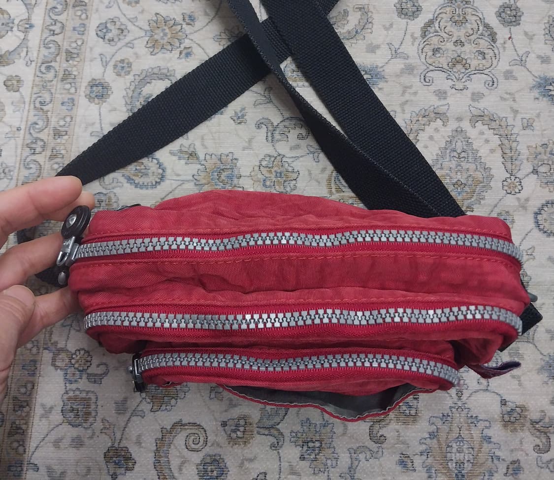 키플링 미니 레드 웨이스트백 / 크로스백 상품이미지5